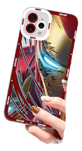 Marvel Spiderman Iron Man Scarlet Witch Para iPhone 12, 13 Y