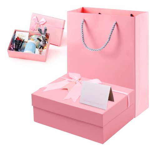 Caja De Regalo Con Bolsas Caja De Exquisita Decorativas 4en1