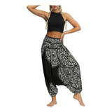 Mujeres Suelto Yoga Pantalones Holgados Boho Mono Pantalones