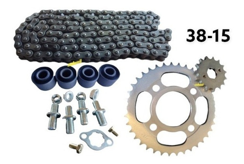 Kit Transmision Appia Stronger 150 Bujes Seguro Torn - Mil