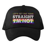 Gorra Straight Im Not/pride/lgbt/orgullo/colores/unisex