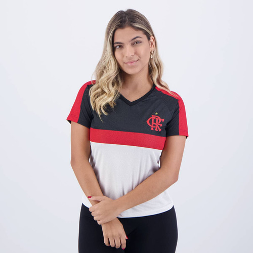 Camisa Flamengo Bounce Feminina Branca