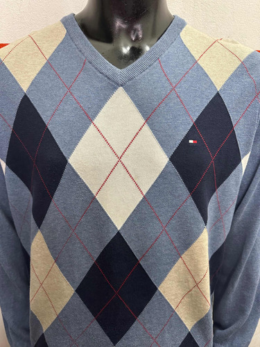 Sweater Tommy Hilfiger Rombos Talle Large