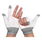 Guantes Antideslizante Dedos Gamer Antisudor Touch Celular 