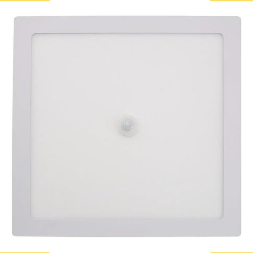 Luminaria Painel Led Quadrado Embutir Sensor Presença 18w Cor Branco 127v/220v