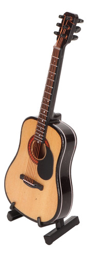 Guitarra De Madera En Miniatura Modelo High Simulation Elect