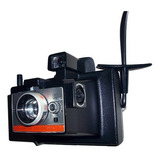 Antiga Polaroid Colorpack 80 Land Camera Com Caixa E Flash
