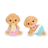 Calico Critters Caniche De Juguete Gemelos