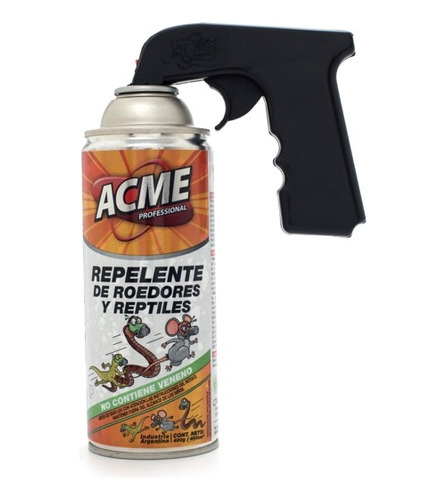 Repelente Roedores Y Reptiles Acme En Aerosol Listo Para Uso