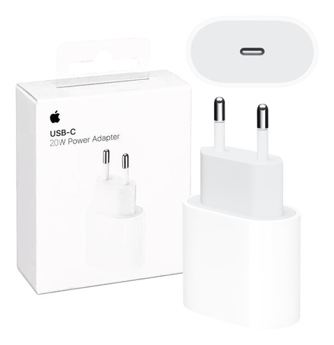 Carregador Fonte Turbo Usb C 20w Compatível iPhone 13 14 15