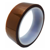 Fita Kapton De Isolamento Resistente A Calor  33m X 30mm