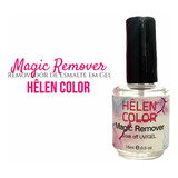 Removedor De Esmalte Em Gel Magic Remover Helen Color 15ml