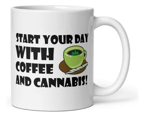 Taza De Cafe, Mug Pocillo Marihuana Pipas Cannabis