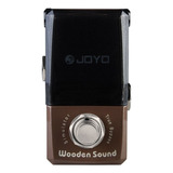 Pedal Joyo Wooden Sound Acoustic Simulator - Serie Ironman Color Marrón