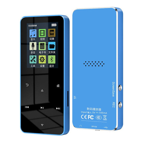Mp3/mp4 S08 Mini Walkman Portátil Tarjeta Táctil Bluetooth