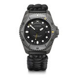 Reloj Dive Pro Quartz 43 Mm Paracord Caja Titanio Victorinox