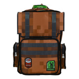 Mochila Escolar Grande Chenson Minecraft Mc66284-b