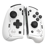 Joypad Inalámbrico Official Line Led Nintendo Switch Oled, Color Blanco