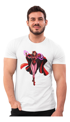 Playera Bruja Escarlata Wanda Marvel Caballero/dama/niño