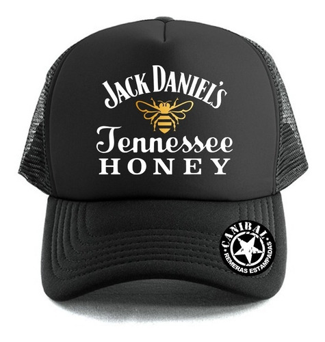 Gorras Trucker Jack Daniels Honey Remeras Estampadas Canibal