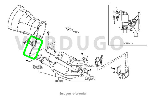 Sensor De Temperatura Delantero Nissan Navara - Original