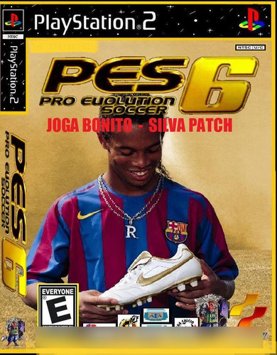 Pes6 Joga Bonito Pro Evolution Soccer Para Playstation 2 Ps2