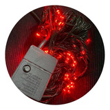 Luces X 100 Unidades Led Color Rojo 8,5 M Bajo Consumo