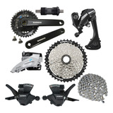 Kit Relação Shimano Acera 2x8v 36/22d K7 Hg400 11/40d 