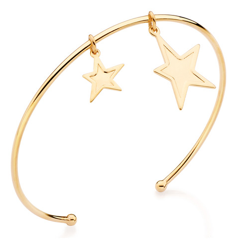 Bracelete Estrelas Penduradas Rommanel 552109 Gb