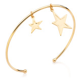 Bracelete Estrelas Penduradas Rommanel 552109 Gb