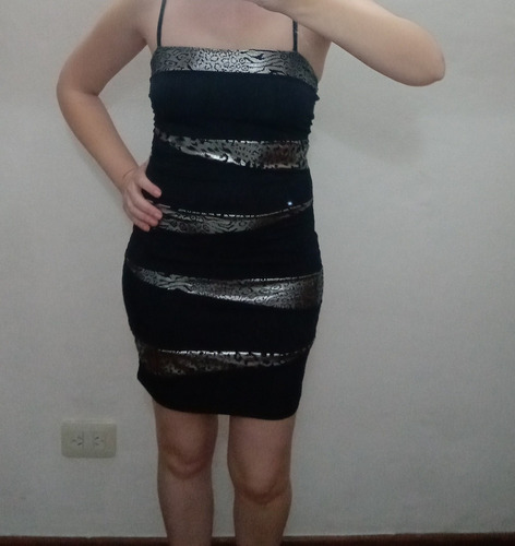 Vestido Negro Fiesta Talle 2