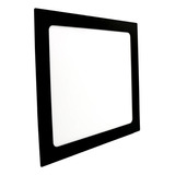 Plafon Led Preto Painel Embutir 30x30 Luz Neutra 4000k 24w