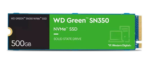 Ssd 500gb Western Digital Wd Green Sn350 Nvme Pc/laptop