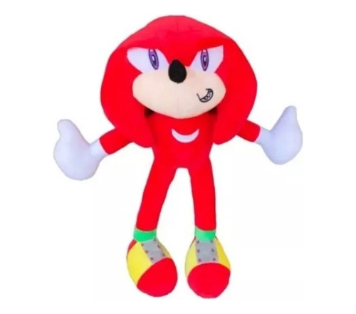 Peluche Sonic Knuckles - Nudillos - Tamaño Grande 40 Cm