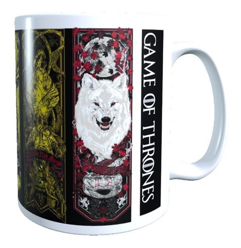 Tazon Taza Game Of Thrones, 320 Cc, Alta Calidad De Imagen