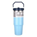 Vaso Termo Acero Inoxidable Para Café 890ml / Bombilla