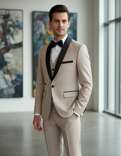 Para Trajes De Novia Para Novios, Chal, Solapa, Esmóquines