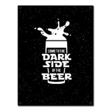 #202 - Cuadro Vintage 30 X 40 - Beer Cerveza No Chapa Dark