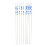 Palillos De Cerámica Bone China, 5 Pares