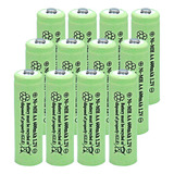 Nimh Aa 600mah 1.2v Baterias Recargables Para Luces Solares,