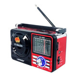 Radio Retro Vintage Antigo Fm Am Usb Sd Bateria Auxiliar