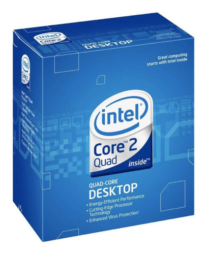 Processador Intel Core 2 Quad Q8200 Bx80580q8200  De 4 Núcleos E  2.33ghz De Frequência