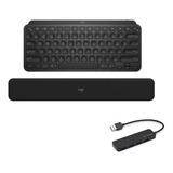 Logitech Mx Keys Mini Paquete Teclado Iluminado Inalámbrico