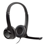 Auriculares Con Microfono Usb Logitech H390 | Negro