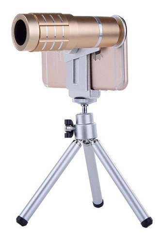 Lente Telescopio 12x Zoom Celular Smartphone