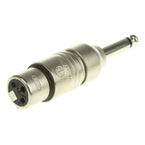 Conector Adaptador Neutrik Xlr Para P10 Macho - Original