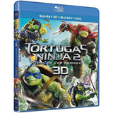 Tortugas Ninja 2: Fuera De Las Sombras Blu Ray 3d + Blu Ray