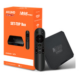 Network Set Top Box 10 4k Tvbox Android Voice Experience