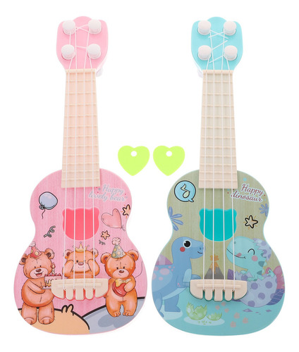 Miniukelele De Juguete Para Niñas, Niños Pequeños, Bebés, 2