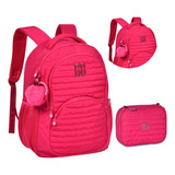 Kit Mochila De Costas Rebecca Bonbon  Rb Oficial Lançamento